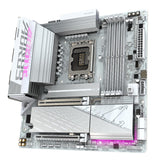GIGABYTE B860M AORUS Elite WF6E Ice Placa Base - CPUs Intel Core Ultra, VRM de 12+1+2+1 Fases, hasta 9200MHz DDR5, 1xPCIe 5.0 + 2xPCIe 4.0 M.2, LAN 2,5 GbE, WiFi 6E, USB 4