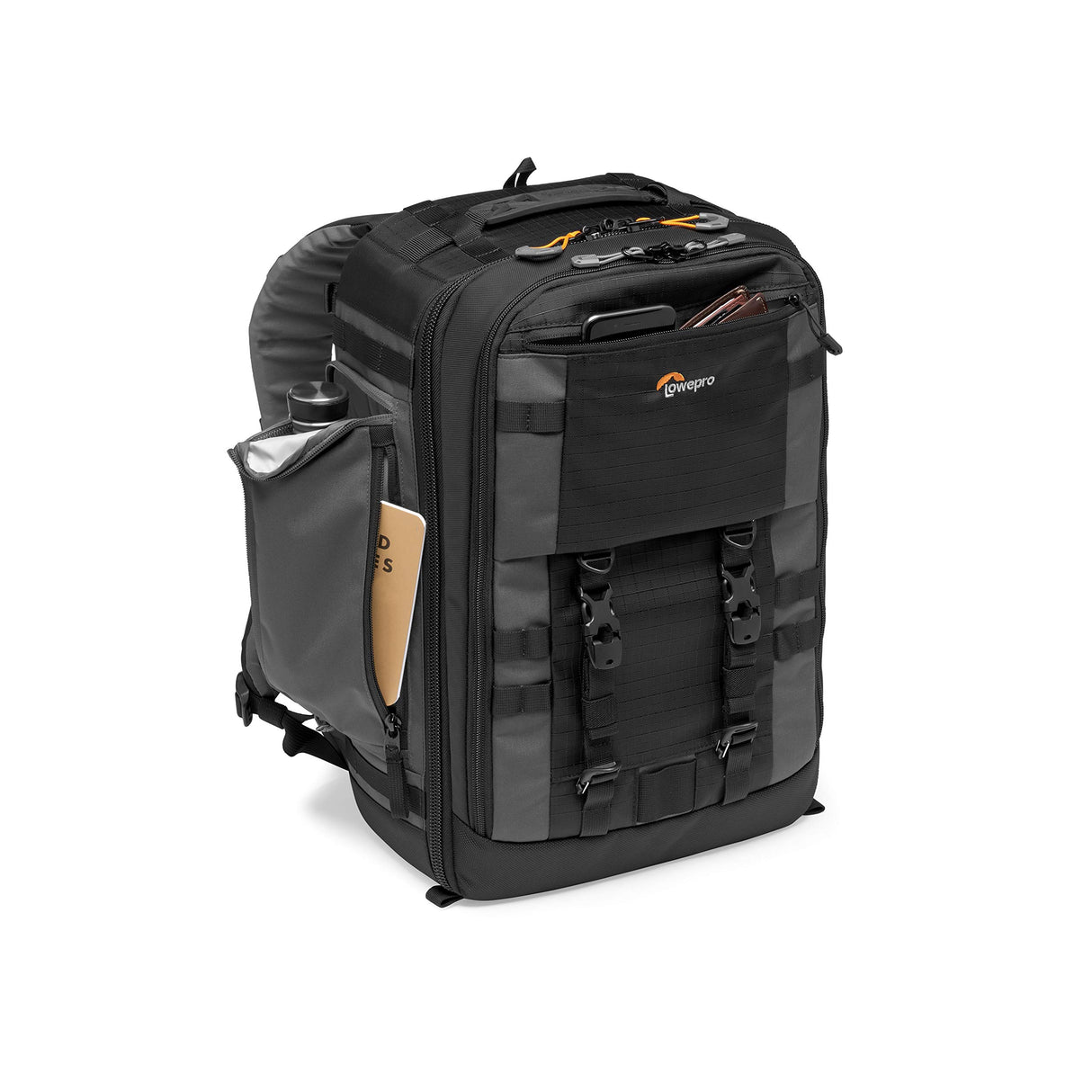 Lowepro Pro Trekker BP 350 AW II,Outdoor Camera Bag,Camera Backpack with Recycled Fabric,Fits 15” Laptop or Tablet,MaxFit Dividers,Weatherproof Cover, Mirrorless or DSLR Camera Case,Black/Dark Grey
