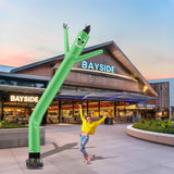 Torero Inflatables Air Dancer Tube Man Inflatable, Green, 20-Feet