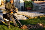 WORX Aspirador de Hojas 40V Máx. 2x20V | WG583E.9 | PowerShare | Sin batería ni Cargador |2 en 1 Recoger y aspirar – Bolsa de 35 L | Incluye Toberas | Ligero