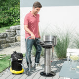 Kärcher AD 4 Premium Aspiradora de Cenizas, Metal plástico, Negro