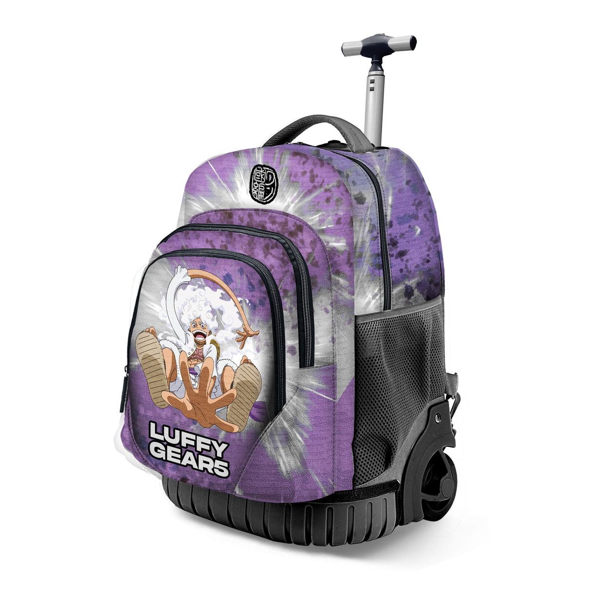 One Piece Luffy Gear 5-Mochila Trolley GTS FAN, Lila, 32 x 47 cm, Capacidad 30 L