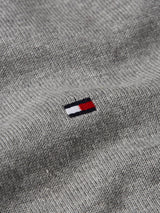 Tommy Hilfiger Jersey Hombre Essential Cotton Crew Neck de Algodón, Gris (Medium Grey Heather), 3XL