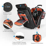 Everki - Trolley para portátil de hasta 18.4", Color Negro