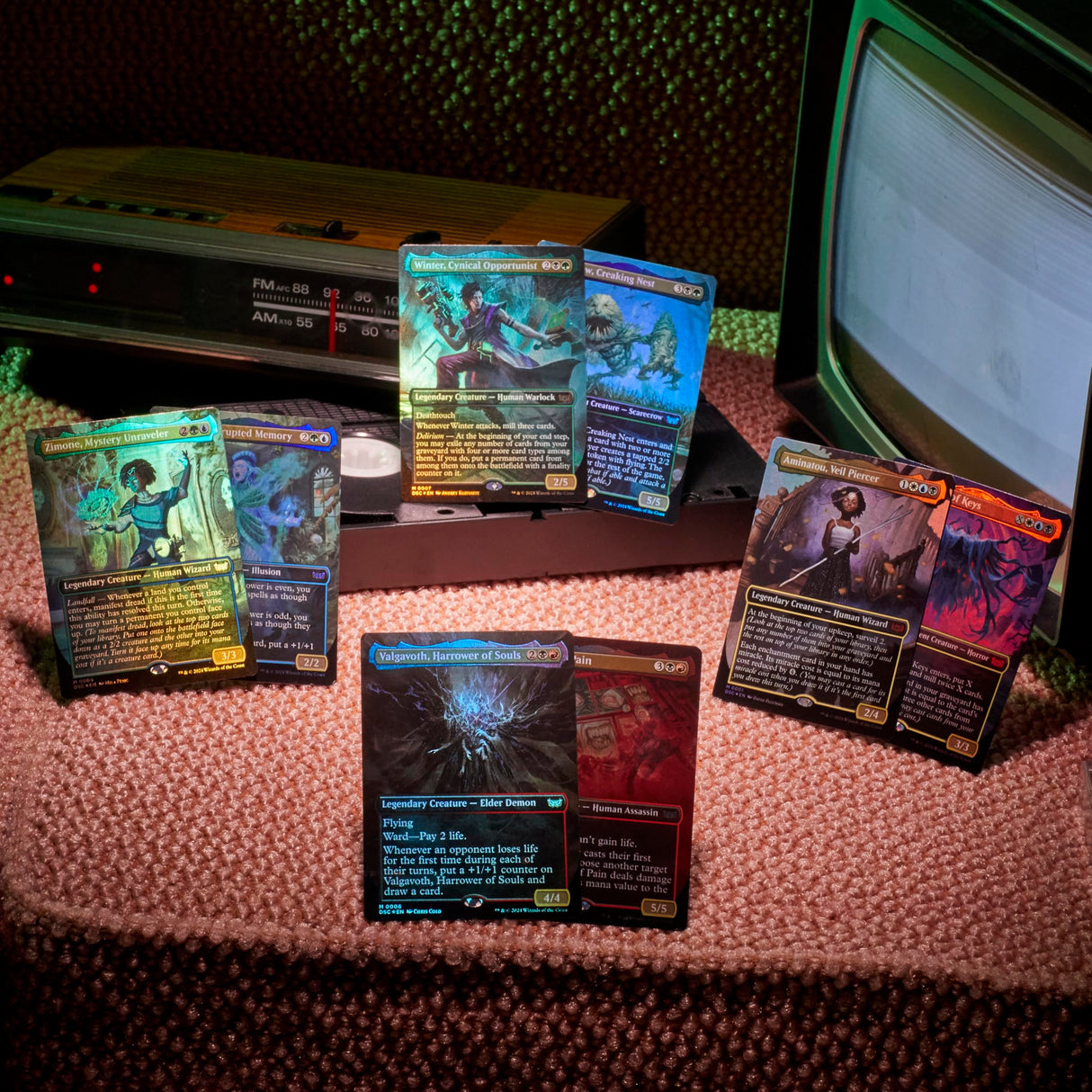 Magic: The Gathering Duskmourn: House of Horror Commander Deck Bundle - Includes All 4 Decks