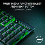 Razer DeathStalker V2 Pro (Interruptor Rojo) - Teclado Óptico Inalámbrico para Juegos de Bajo Perfil (Interruptores Ópticos Lineales, HyperSpeed Inalámbrico, Bluetooth 5.0) Diseño US, Negro