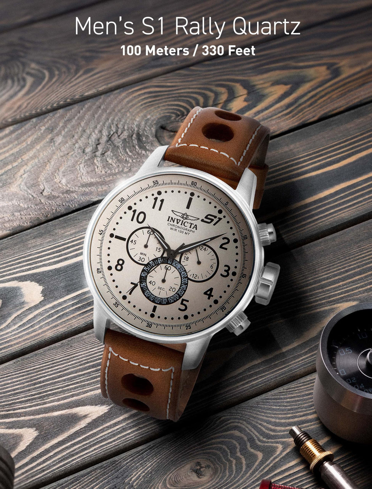 Invicta S1 Rally Reloj Cuarzo para Hombre de acero inoxidable - 48mm