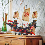 LEGO Ninjago Bounty del Templo - Barco de Juguete Interactivo con Techo Desmontable y 6 Minifiguras Inc. Cole, Zane y NYA - Regalo para Chicos de 14+ Años Fans de El Renacer de los Dragones 71848