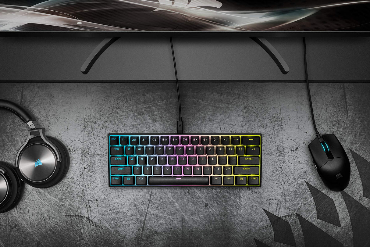 Corsair LED RGB K65, Cherry MX Speed Noir