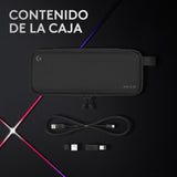 Logitech G Pro X 60 Lightspeed, Teclado inalámbrico para Gaming, 60% TKL mecánico Ultra Compacto, RGB LIGHTSYNC, Teclas de PBT de Doble Moldeado, interruptores táctiles, Windows PC, QWERTY ES - Negro