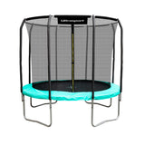 Ultrasport Cama elástica Ovalada, Unisex-Adult, Menta/Negro, Medium