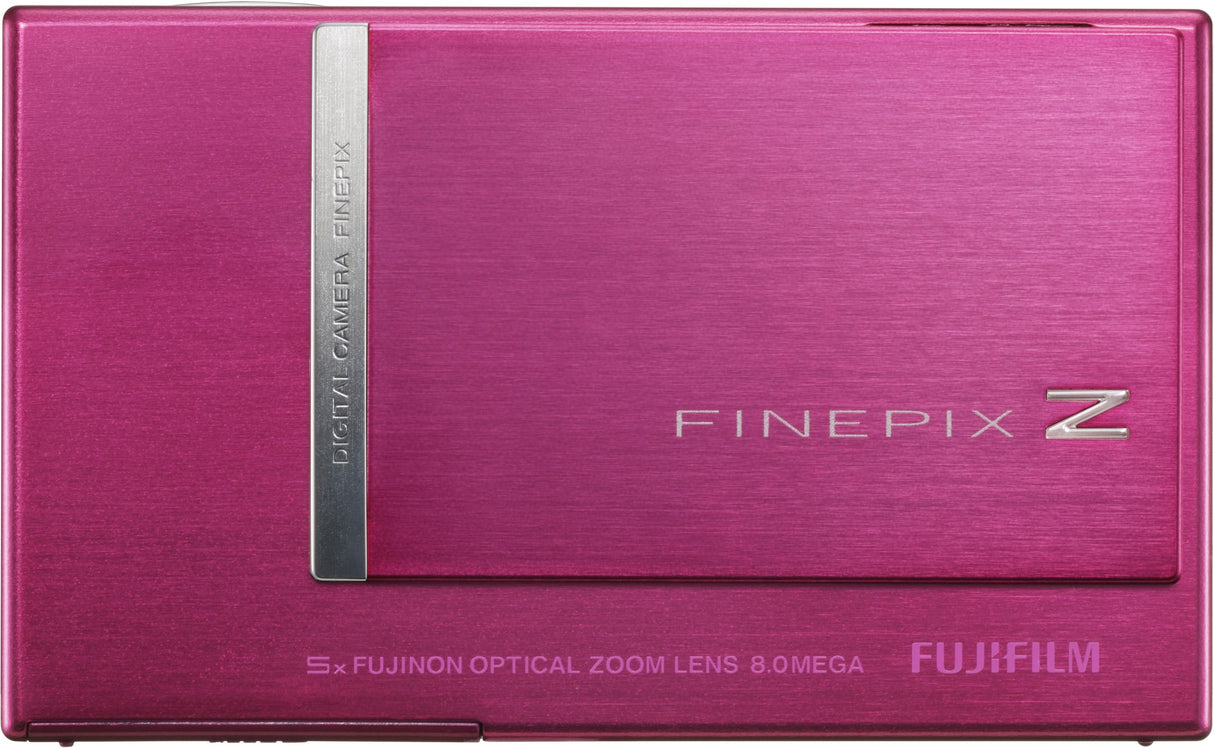 Fujifilm FinePix Z100fd - Cámara Digital (8 Mpx, Zoom óptico de 5X, Pantalla de 6,9 cm (2,7"), estabilizador de Imagen), Color Rosa