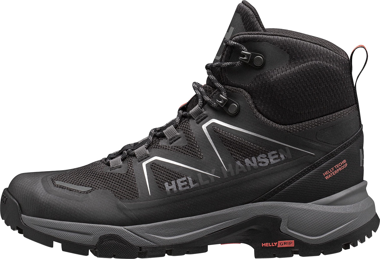 Helly Hansen Mujer Botas de Montaña Cascade Mid Cut, Negro, 40