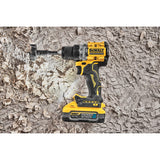 Taladro atornillador 18 V 90 Nm (2 x 5,0 Ah Powerstack) en estuche TSTAK - DEWALT DCD800H2T-QW