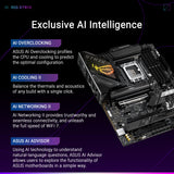 ASUS ROG Strix Z890-H Gaming WiFi - Placa Base ATX, IA optimizada, 16+2+1+2 etapas de Potencia, DDR5, PCIe 5.0, Cuatro Ranuras M.2, WiFi 7, overclocking con IA, Redes con IA II, iluminación Aura Sync