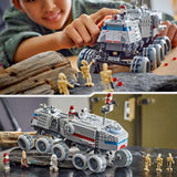 LEGO Star Wars 75413 Juggernaut de la República - Juguete de Construcción con 3 Figuras de Droides y 5 Minifiguras inc. Ki-Adi-Mundi con Espada Láser - Regalo para Niños de 9+ Años de Las Guerras Clon
