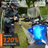 WORX Nitro Hidrolimpiadora a batería Hydroshot 20V MÁX | PowerShare | Limpieza de terrazas y Lavado de Coches | máx. 56 Bares | 220L/H | Incluye batería de 4,0Ah y Cargador | WG633E