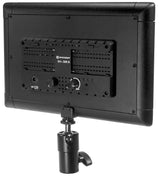 Bresser SH-360A - Juego de 3 lámparas LED ultrafinas y Ligeras Bicolor con Filtro difusor, Cabezal esférico y Bolsa de Transporte