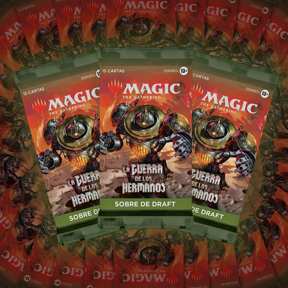 Magic: The Gathering- Draft Booster, Multicolor (Wizards of The Coast D0323105)
