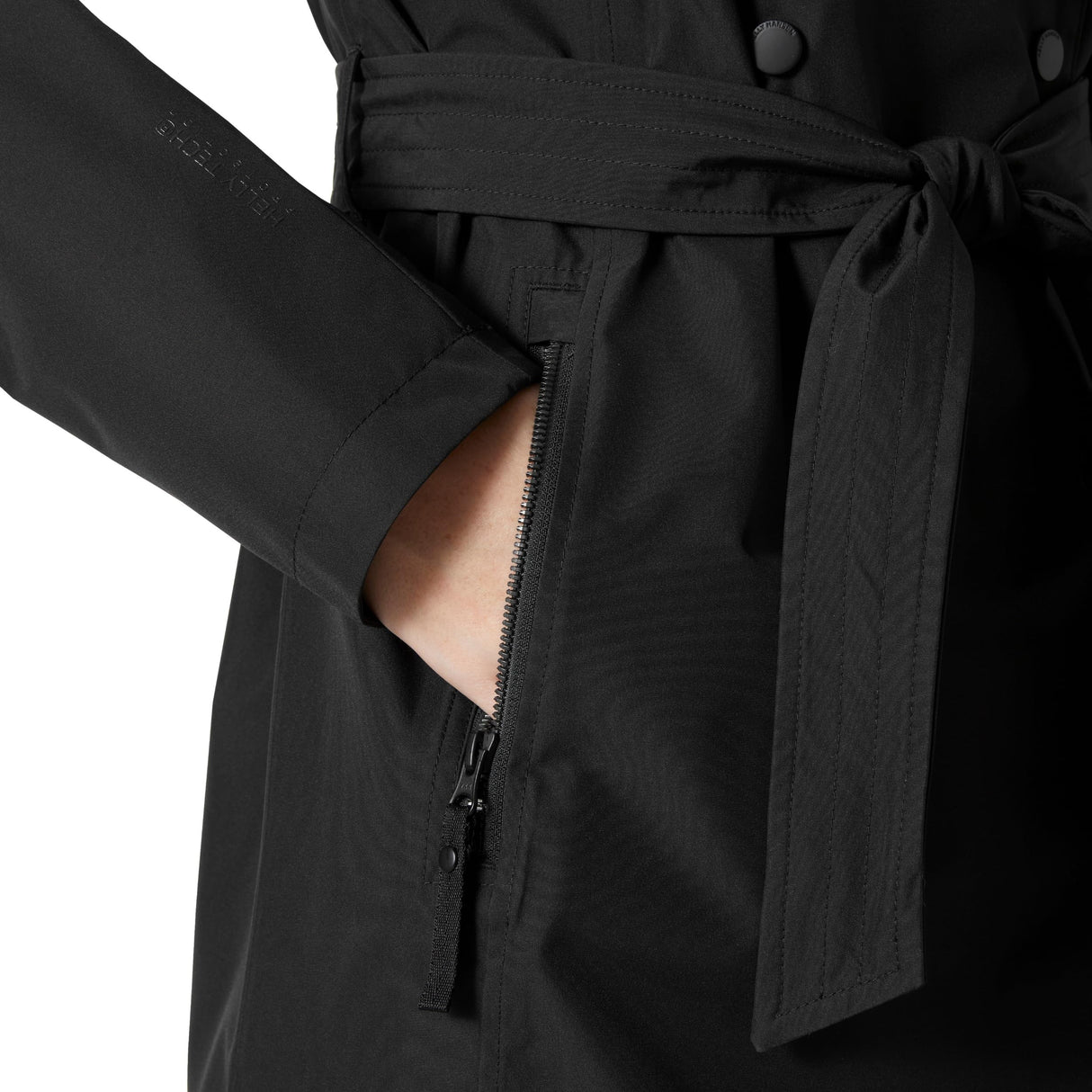 Helly Hansen Mujer Gabardina Welsey II, XS, Negro