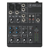 MACKIE 402VLZ4 mezclador analógico compacto de 4 canales con los legendarios previos de micro Onyx