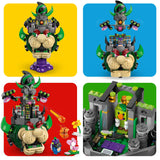 LEGO Super Mario Príncipe Florian y Bowser Castillo - Juego Interactivo con 4 Figuras Inc. Yoshi Rosa y Base para Jugar y Exponer - Regalo Gamer para Niños y Niñas de 9+ Años 72042