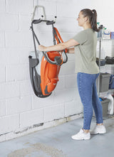 Flymo EasiGlide 330 - Cortacésped con Motor de 1700 W, 33 cm de Ancho de Corte, Caja de césped de 20 litros, se pliega en Plano, Longitud de Cable de 10 m