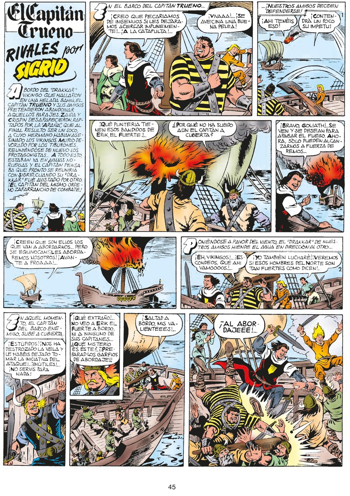 Capitán Trueno 1957-1958 ¡La Última Lucha! (Bruguera - SD)