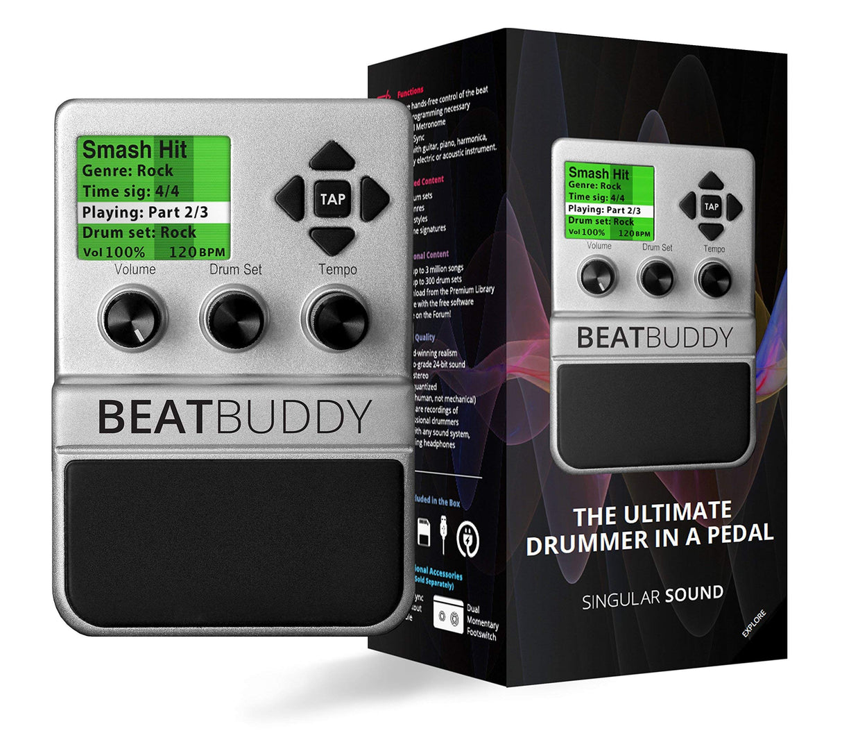 Singular Sound BeatBuddy the First Guitar Pedal Drum Machine
