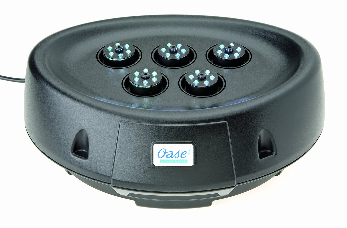OASE 50214 Water Starlet | fuente de agua | bomba de fuente de agua | decoración de estanque | flotante | iluminación LED