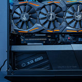 Cooler Master XG 650 Platinum Fuente de Alimentación (UE) - 80 Plus Platinum (Eficiencia +92%) 650W, Totalmente Modular, Condensadores 100% Japoneses, Ventilador FDB de 135mm - 10 Años de Garantía