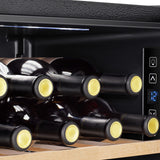 Hisense RW12D4NWG0 - Vinoteca 93 Litros G-Class 30 botellas, Puerta Reversible,Total No Frost [Clase de eficiencia energética G]