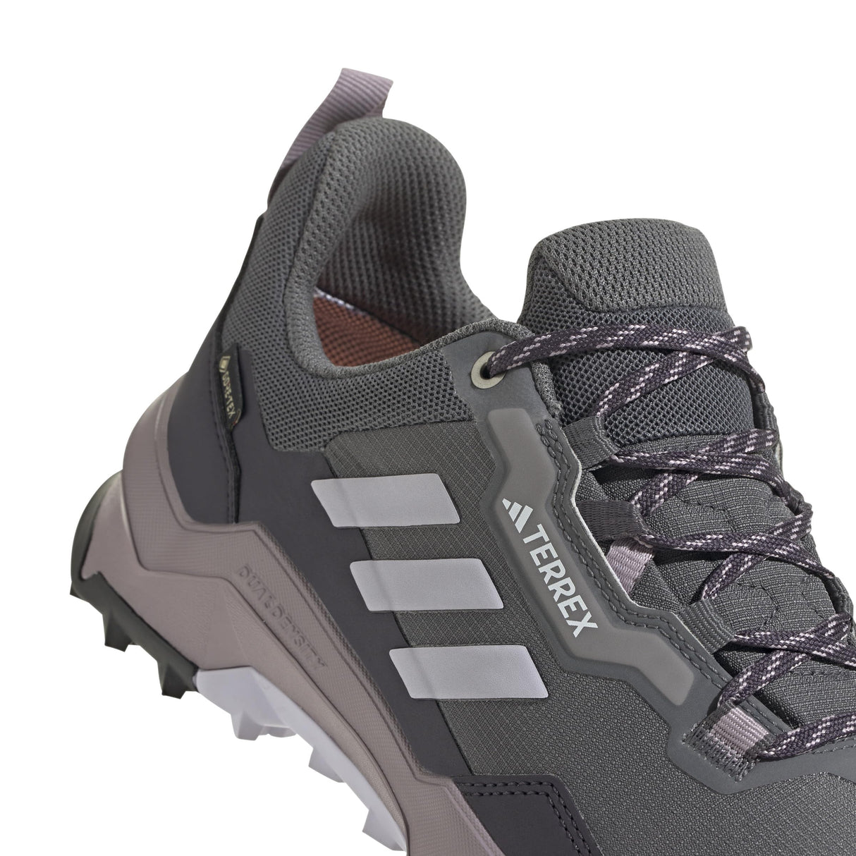 adidas Terrex Ax4 Gore-Tex Hiking Shoes, Zapatos de Senderismo Mujer, Grey Five Silver Dawn Preloved Fig, 38 EU