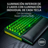 Razer BlackWidow V4 75% Phantom Green Edition - Teclado mecánico para Juegos Intercambiable en Caliente (táctiles Naranjas, Rodillo, 2 Botones dedicados) Diseño US | Phantom Green