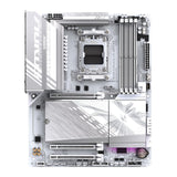GIGABYTE B850 AORUS Elite WIFI7 Ice Placa Base - Procesadores AMD Ryzen Serie 9000, VRM Digital de 12+2+1 Fases, hasta 8200MHz DDR5 (OC), 1xPCIe 5.0 + 2xPCIe 4.0 M.2, LAN 2.5, WiFi 7, USB 3.2 Gen 2x2