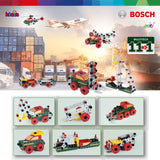 Theo Klein 8485 Banco de trabajo N.º 1 de Bosch I 150 piezas I Incluye destornillador eléctrico, set de construcción, máquina amoladora y mucho más I Medidas: 62 cm x 42 cm x 100 cm