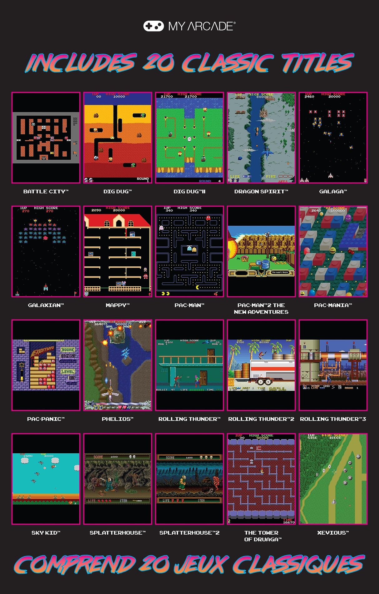 Namco Museum Mini Arcade - 10-Inch (Electronic Games) [Importación inglesa]
