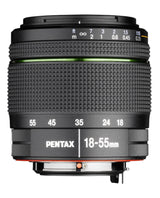 Pentax 18-55 mm f/3.5-5.6 AL WR - Objetivo para Pentax (distancia focal 28-85mm, apertura f/3.5) color negro