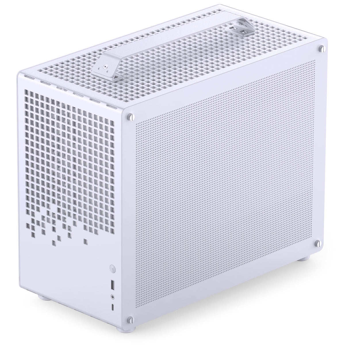 Jonsplus MATX Handle Case Z20 - weiß