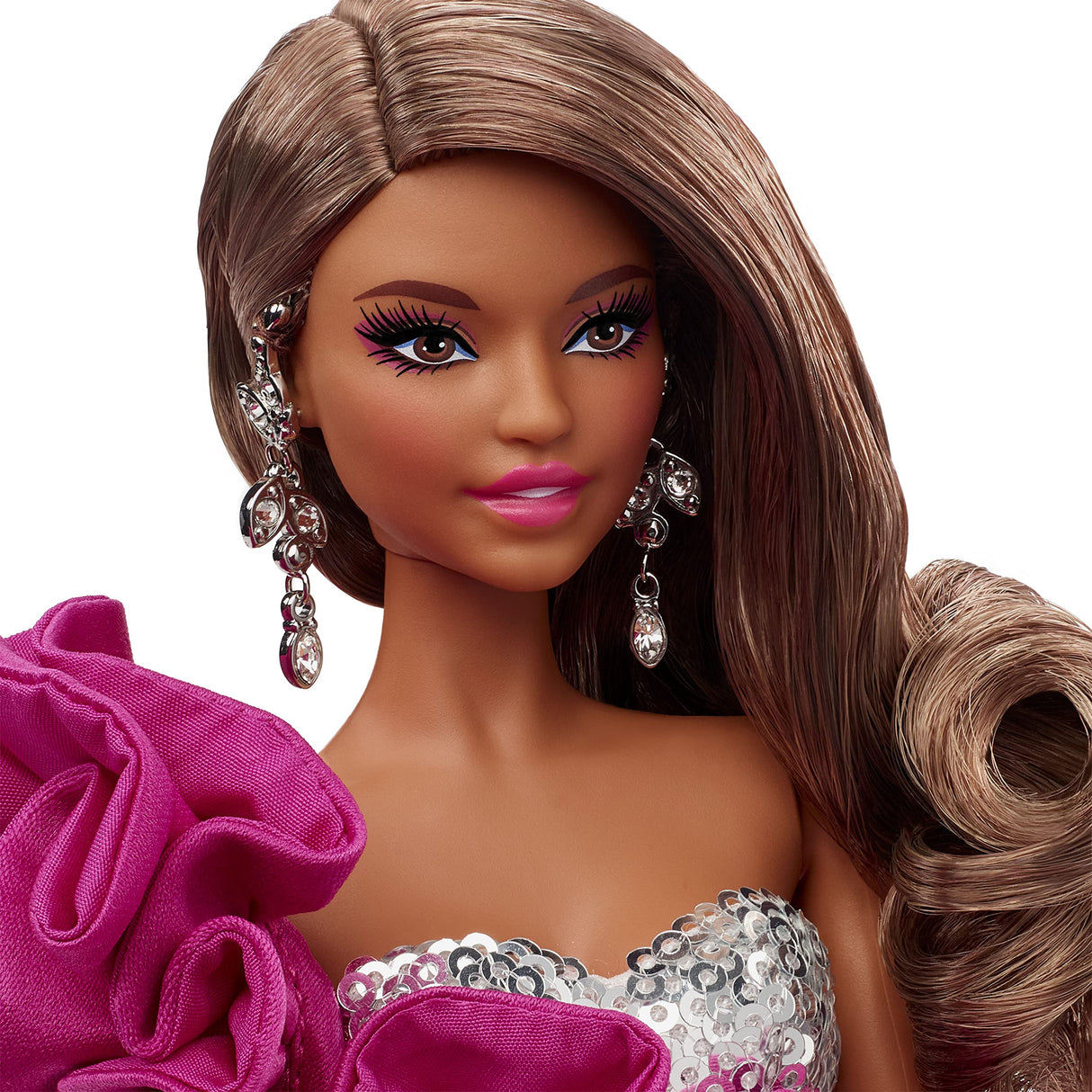 Barbie Signature Colección Rosa, muñeca Rubia de colección de Juguete (Mattel GXL13)