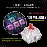 CORSAIR K70 RGB PRO Teclado Mecánico con Cable para Juegos – Interruptores Lineales Cherry MX Red, SOCD, Llaveros PBT Double-Shot, 8000Hz Hyper-Polling, NKRO, Torneo Switch, QWERTY ES – Negro