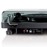 Lenco L-30BK Tocadisco - Tocadiscos (Tocadiscos de Tracción Por Correa, Semiautomático, Negro, 33.45 Rpm, Corriente al terna, 410 mm )