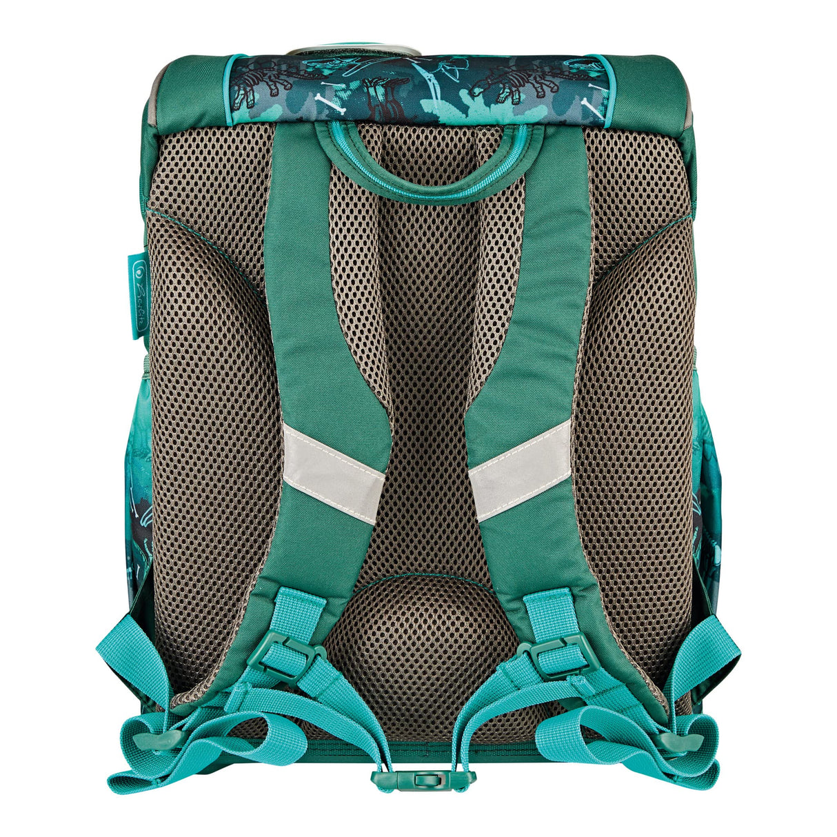 herlitz Equipaje unisex ultraligero Plus para niños (paquete de 1), Green Rex, Kindergepäck, Mochila escolar