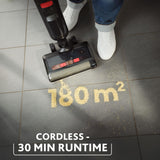 Vileda PureClean S5 Aspirador inalámbrico para Limpieza en seco y húmedo, Negro