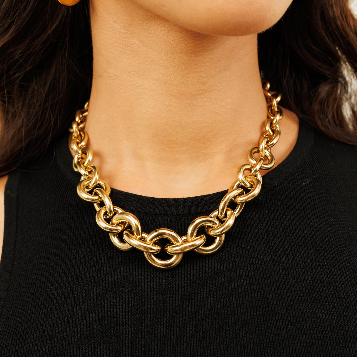 BOSS Jewelry Collar de Cadena para Mujer Colección LIVE STATEMENT en Oro Amarillo - 1580734