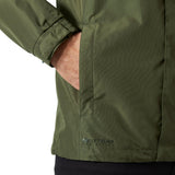 Helly Hansen Hombre Chaqueta Impermeable Dubliner, Verde, 3XL