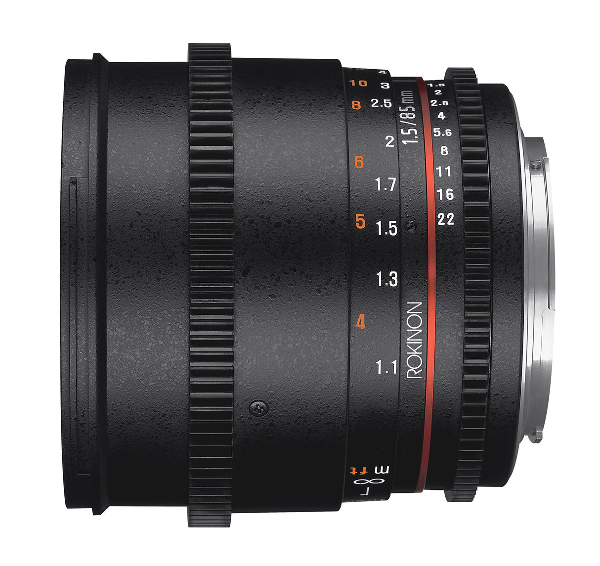 Rokinon Cine DS DS85M-C 85 mm T1.5 AS IF UMC Lente de Marco Completo Cine para Canon EF