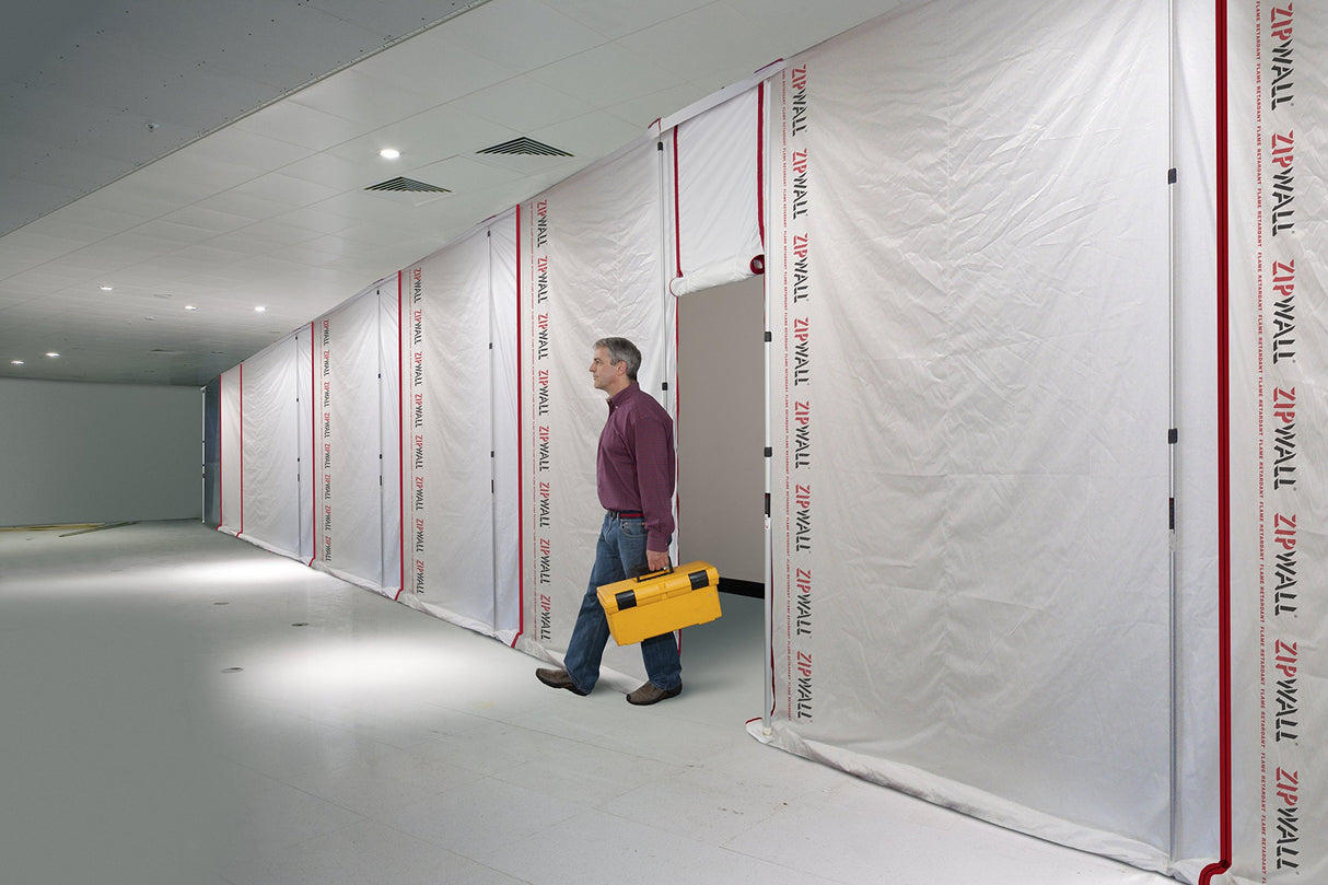 Zipwall ZFMP - 4 panel, anti-polvo motivo (reutilizable!