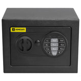 HomeSafe HV17E Caja Fuerte con Código Digital - 17x23 x17cm (HxAxP) - Para Seguridad en el Hogar, Almacenaje, Ahorros o Dinero en Efectivo