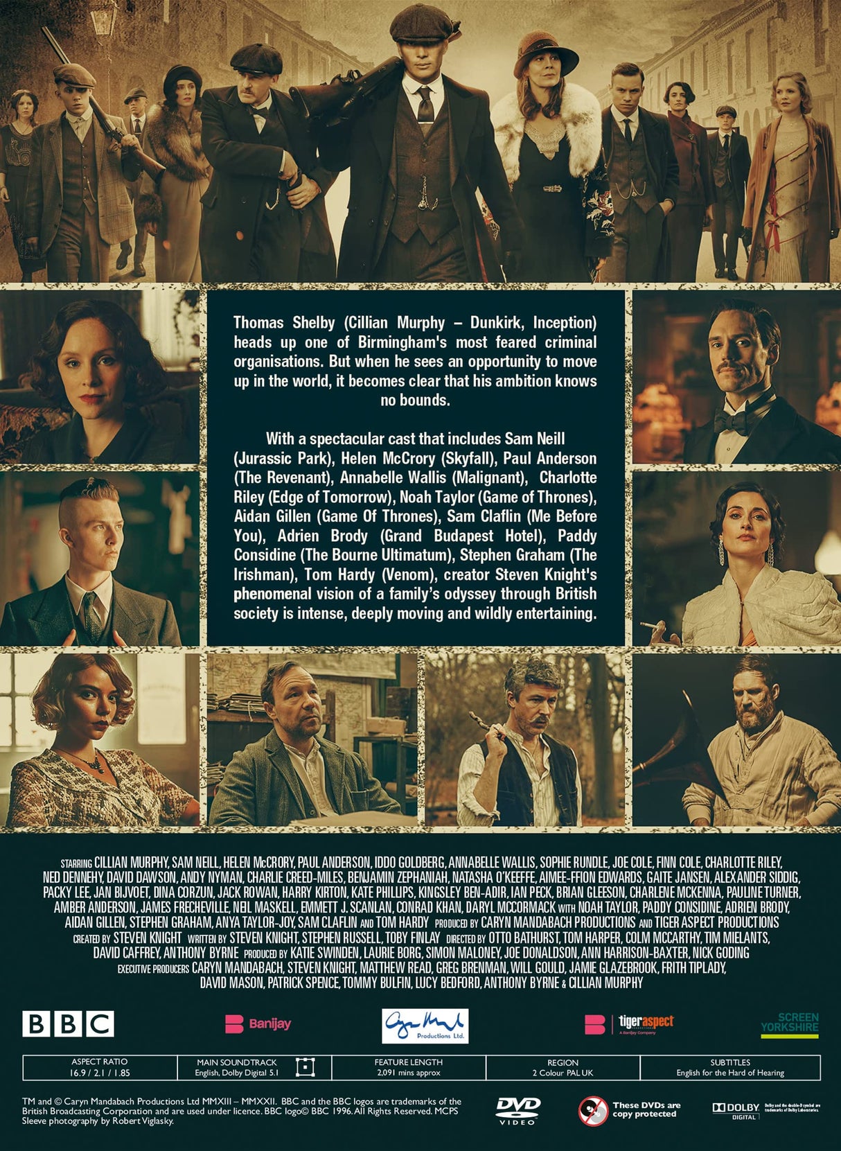 Peaky Blinders - The Complete Collection [DVD] [2022]